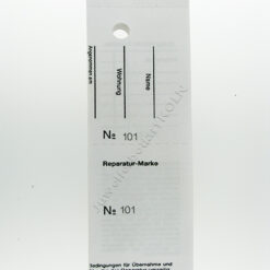 Reparaturmarken perforiert