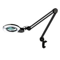 Lupenleuchte schwenkbar