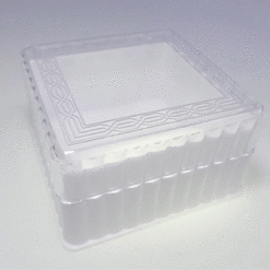 Armreifen hoch, weiß