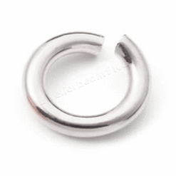 925 Silber rhodiniert, offen