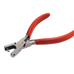 Lederlochzange rechteck