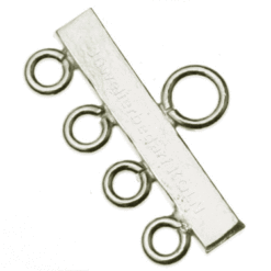 4- reihig, 925 Silber