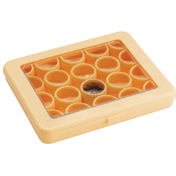 Plastikbox mit 20 Döschen