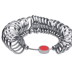 Ringmaß verchromt, 3mm